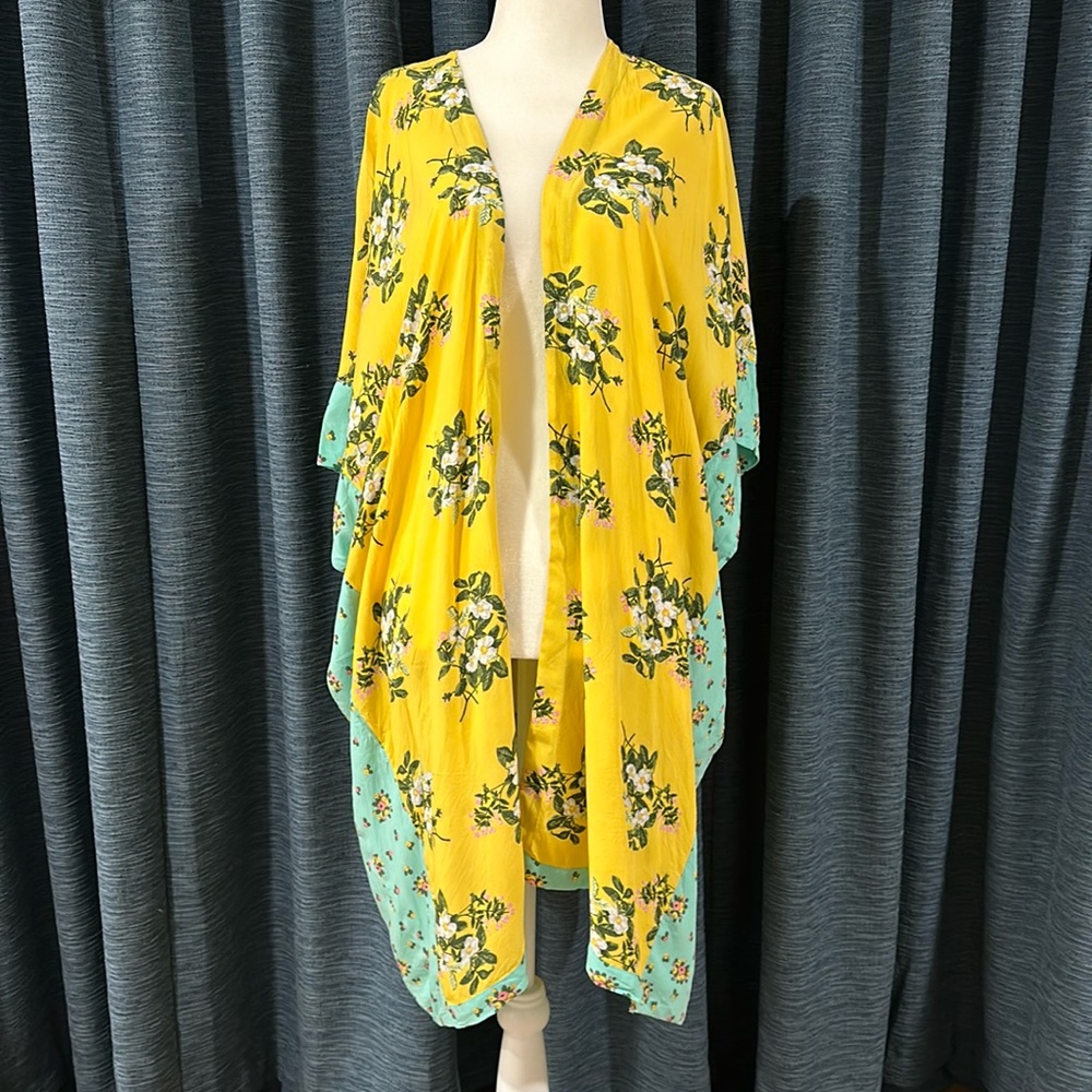 Matilda Jane yellow floral cape